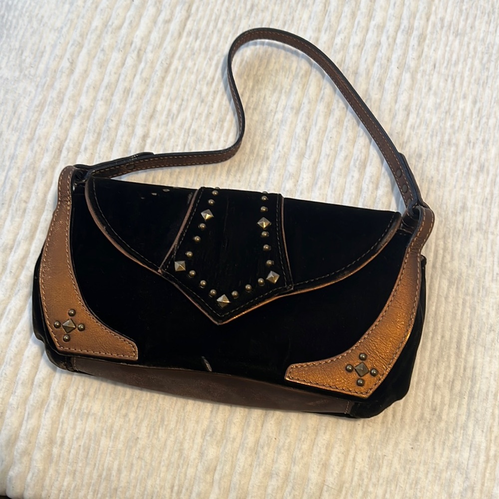 Velvet Donald Pliner bag.